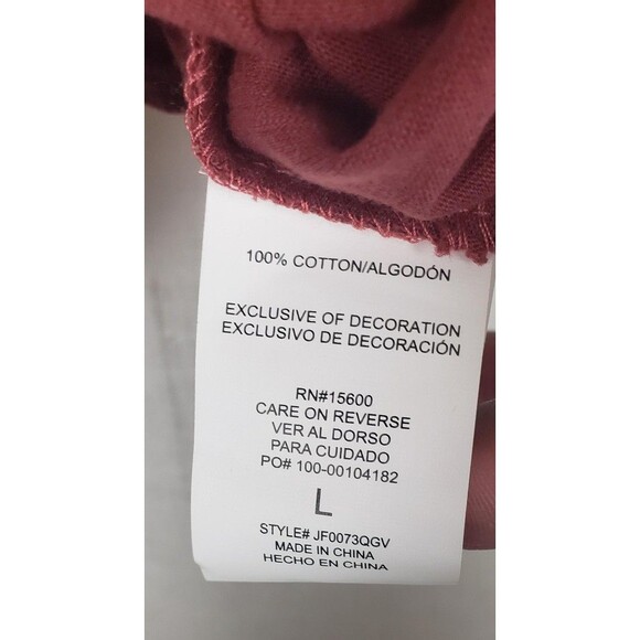 Daisy & Delilah Tank Top L Mauve Lace Eyelet Button Cropped Dainty Coquette - Picture 6 of 10